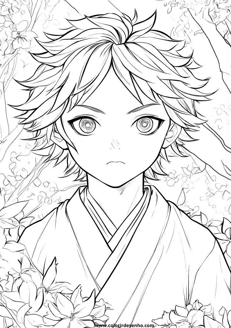 Anime Coloring Pages 22