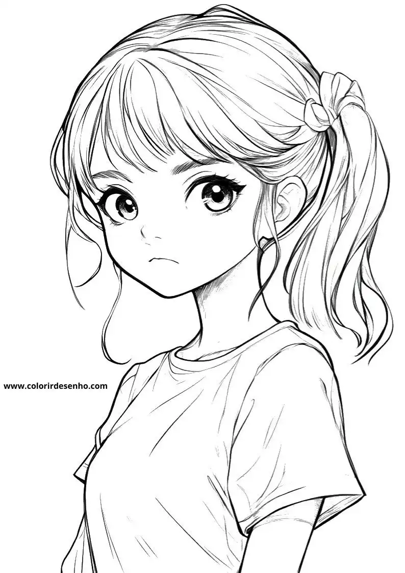 Anime Coloring Pages 8