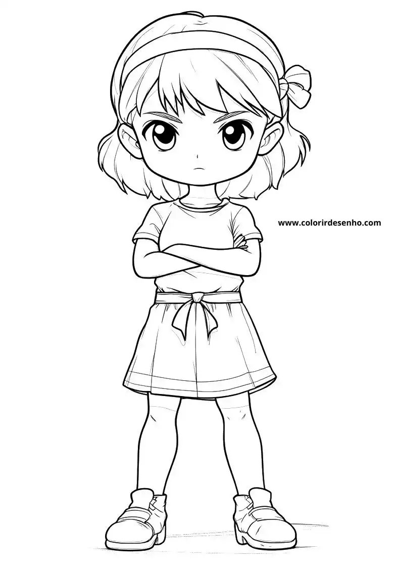 Printable Anime Coloring Pages 180