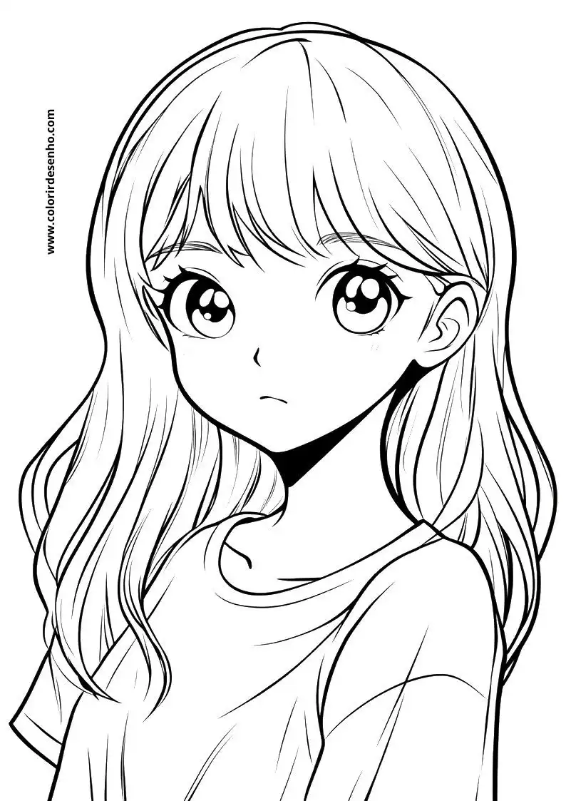 Printable Anime Coloring Pages 186