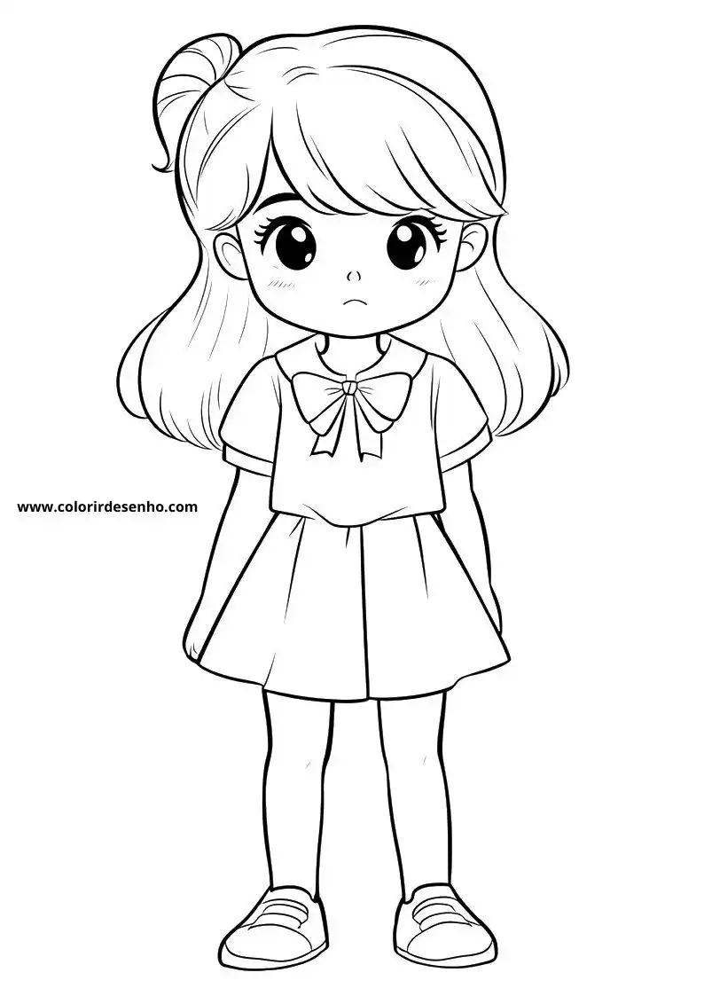 Printable Anime Coloring Pages 195