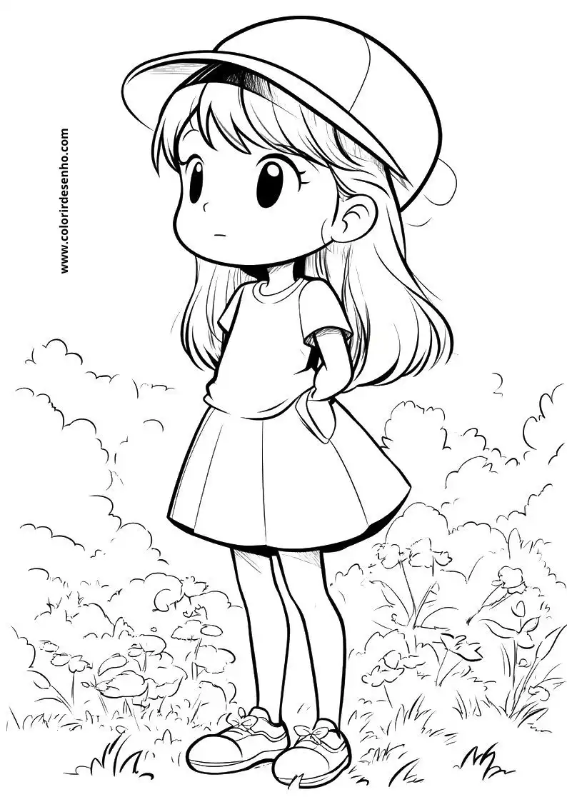 Printable Anime Coloring Pages 198