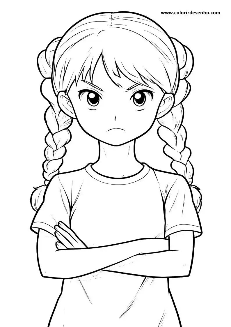 Printable Anime Coloring Pages 204