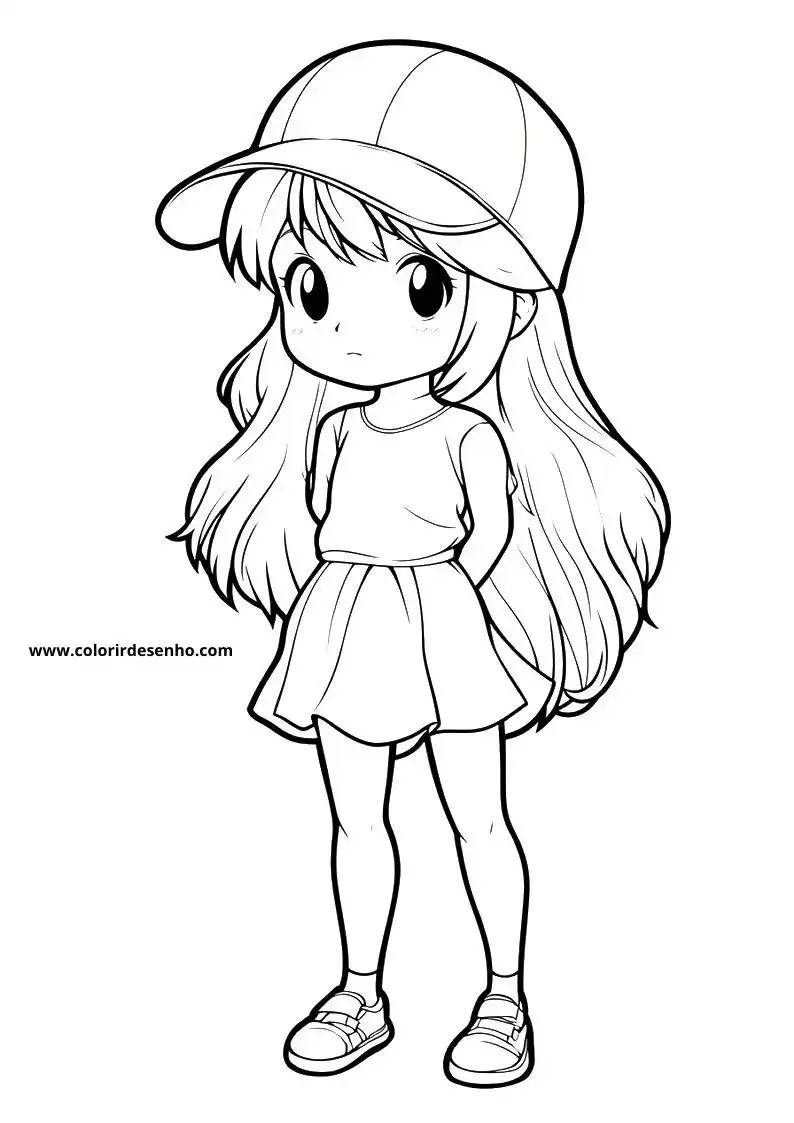 Printable Anime Coloring Pages 208