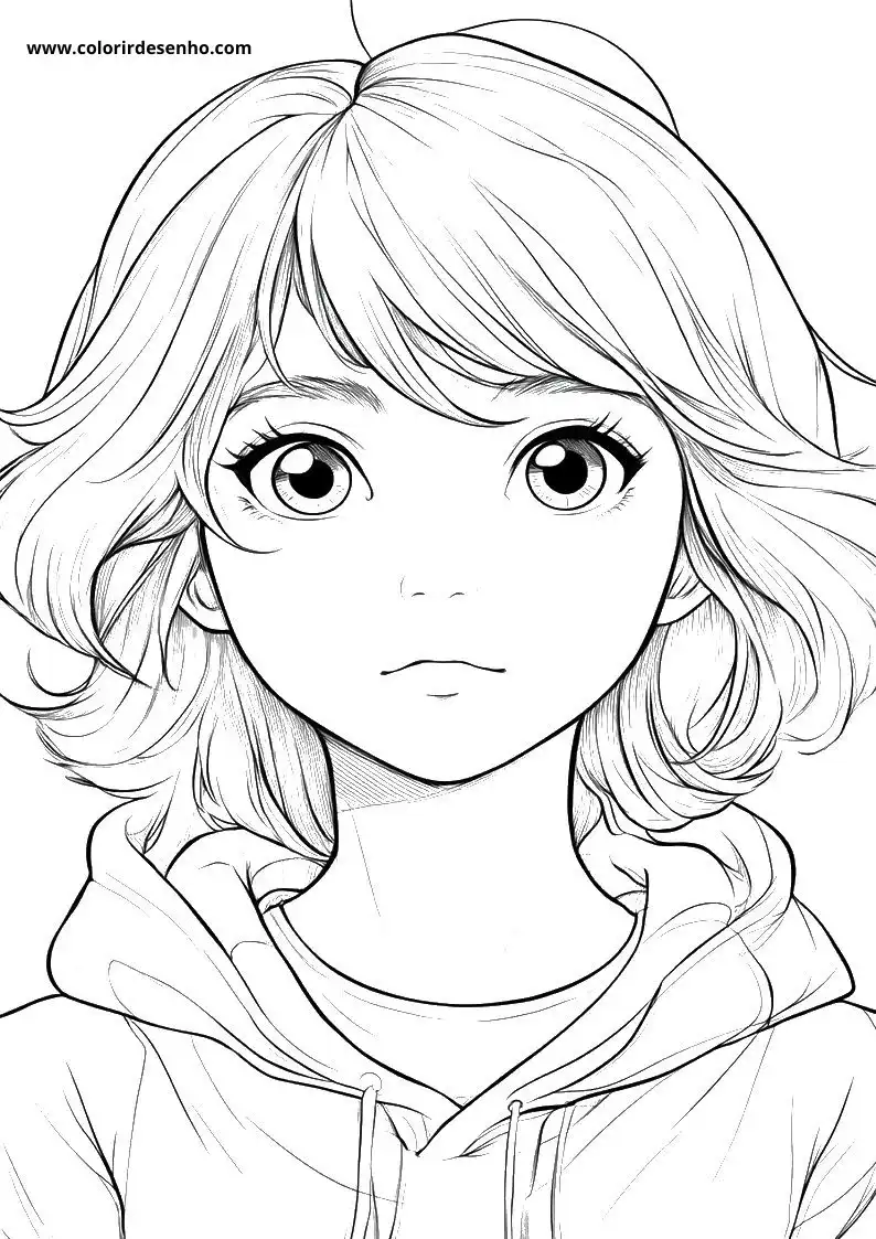 Printable Anime Coloring Pages 210