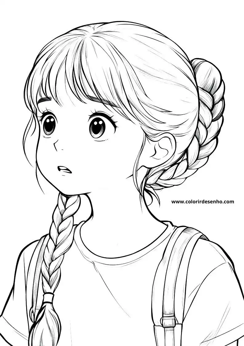 Printable Anime Coloring Pages 217