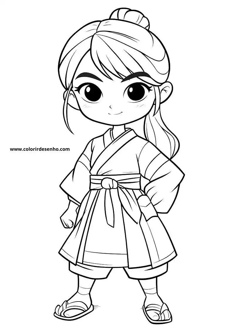 Printable Anime Coloring Pages 235