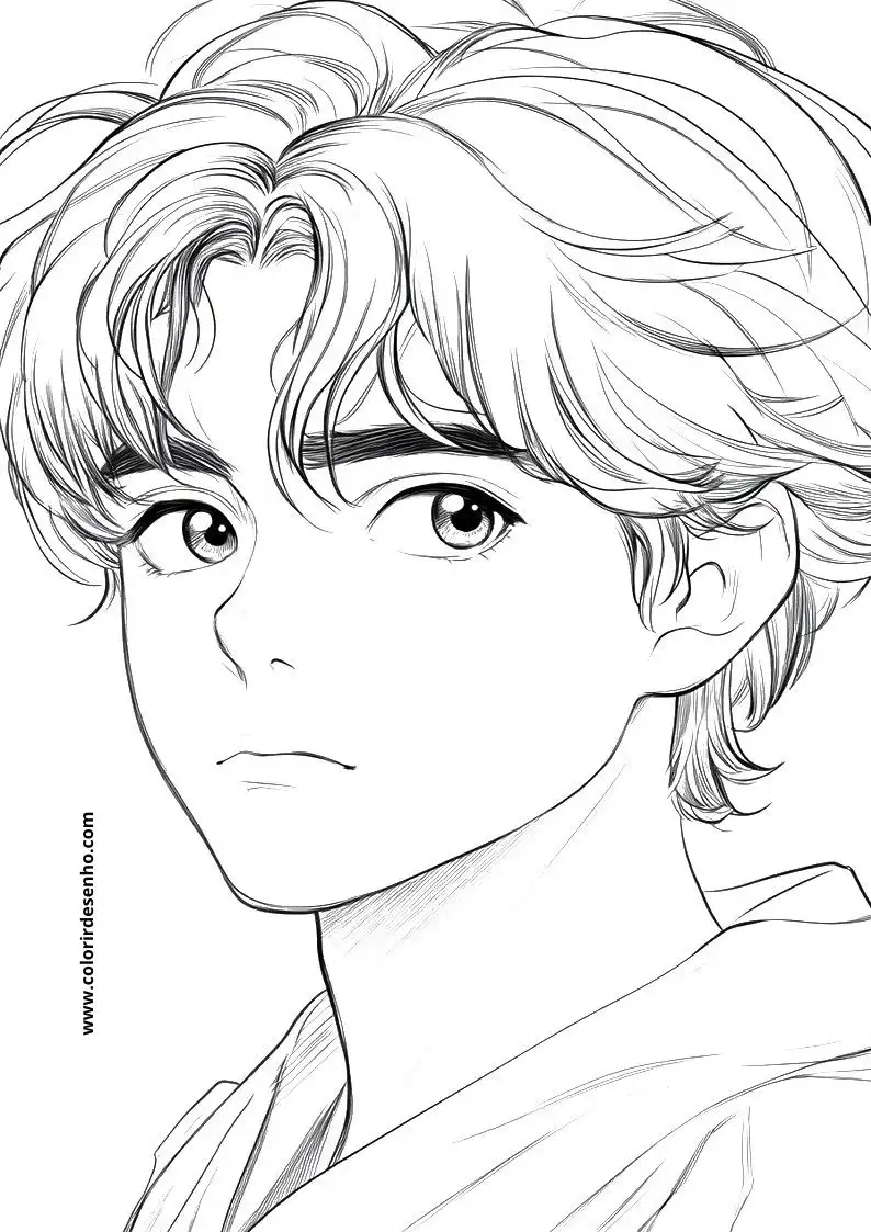 Anime Coloring Sheets 106