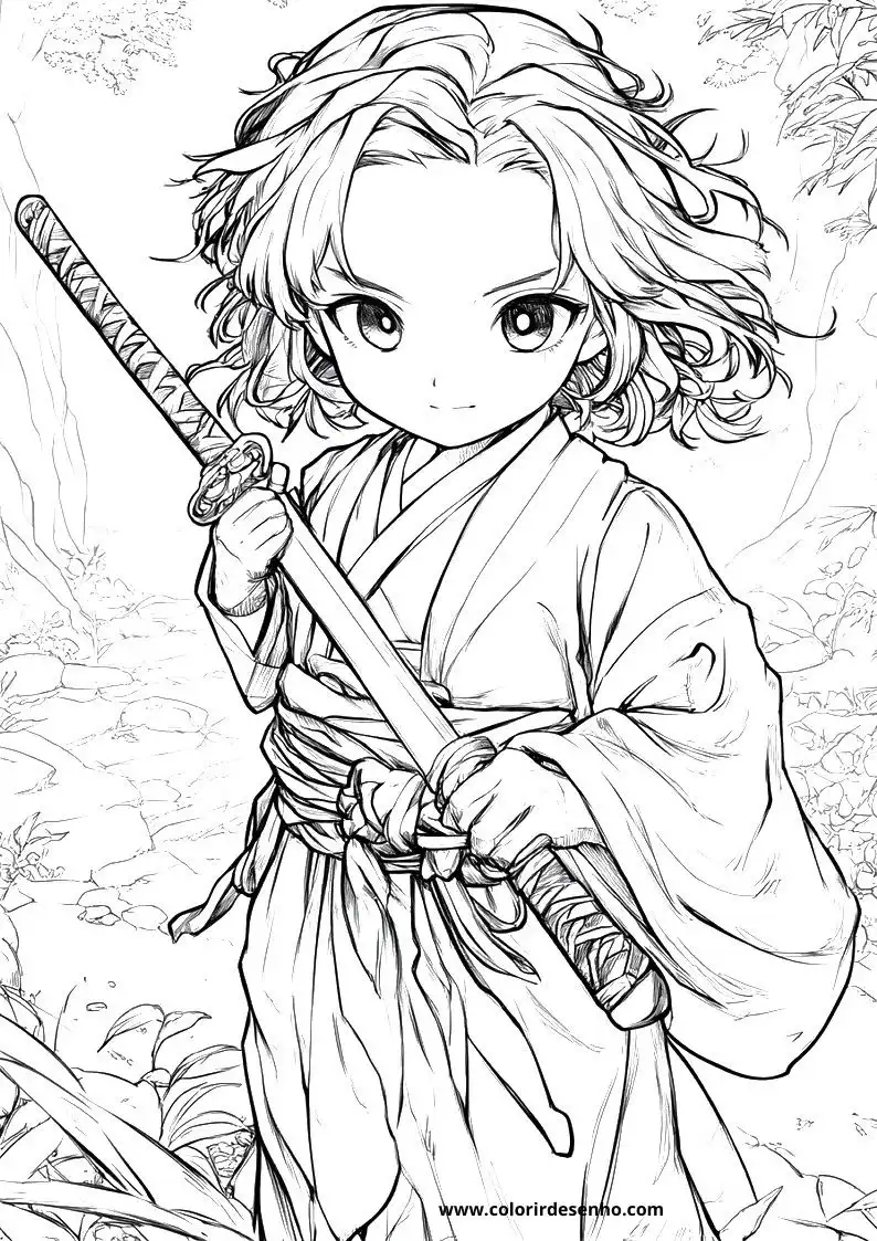 Anime Coloring Sheets 122