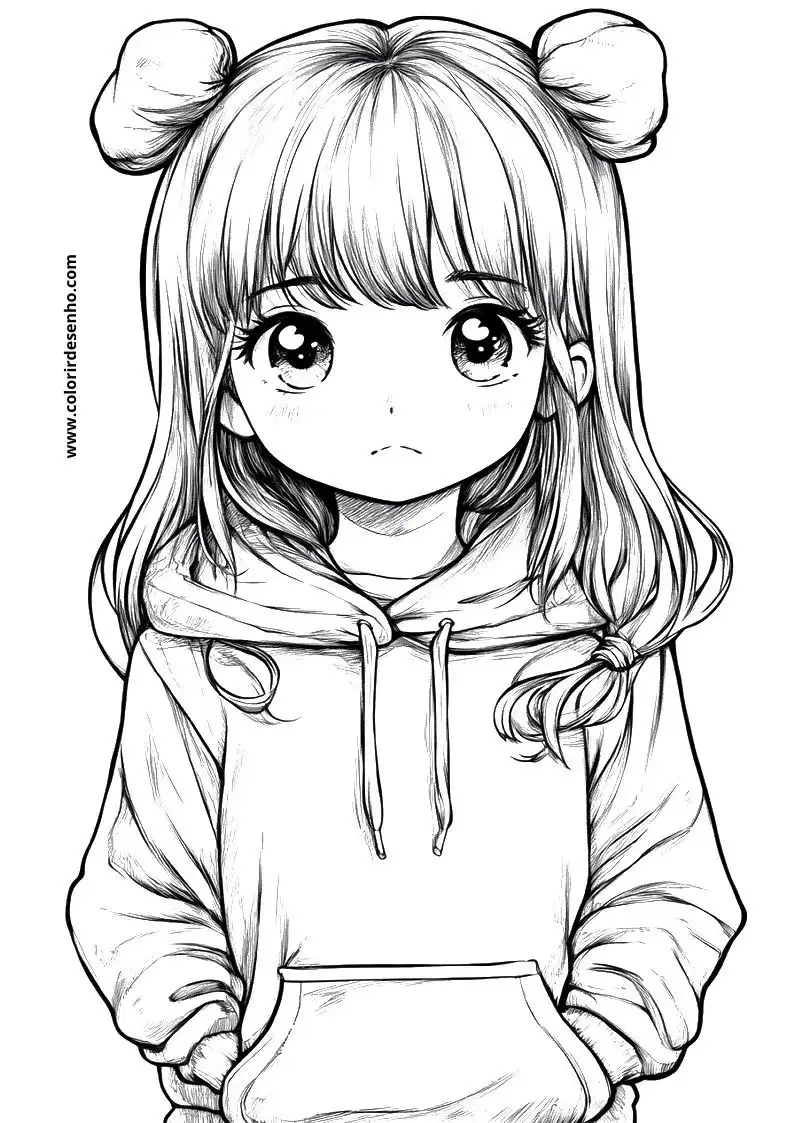 Anime Coloring Sheets 141