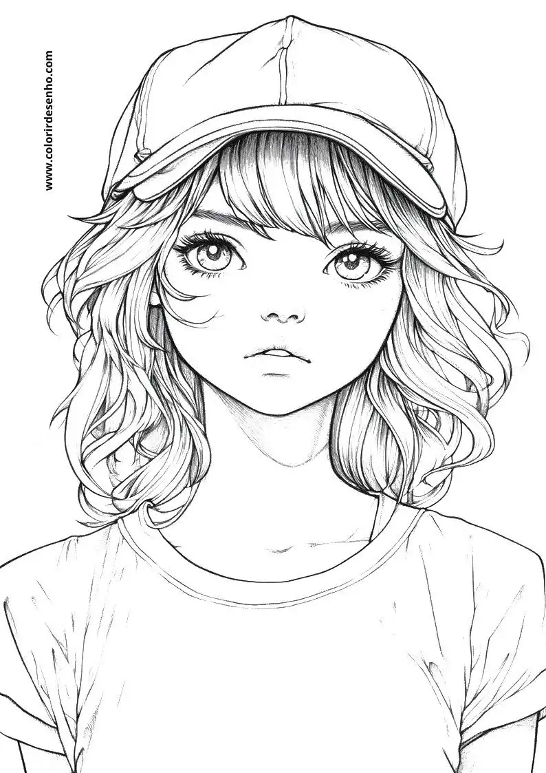 Anime Coloring Sheets 96