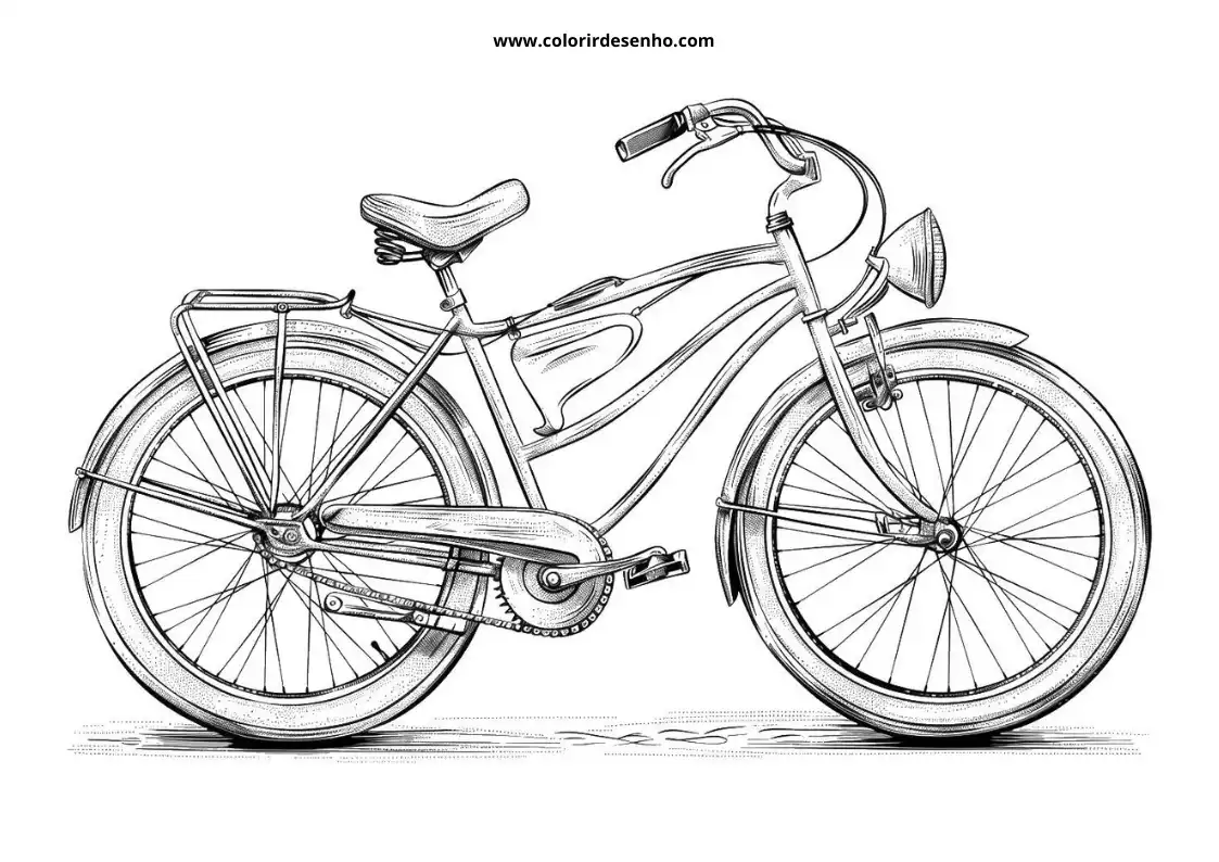 Bicycle Coloring Pages 28