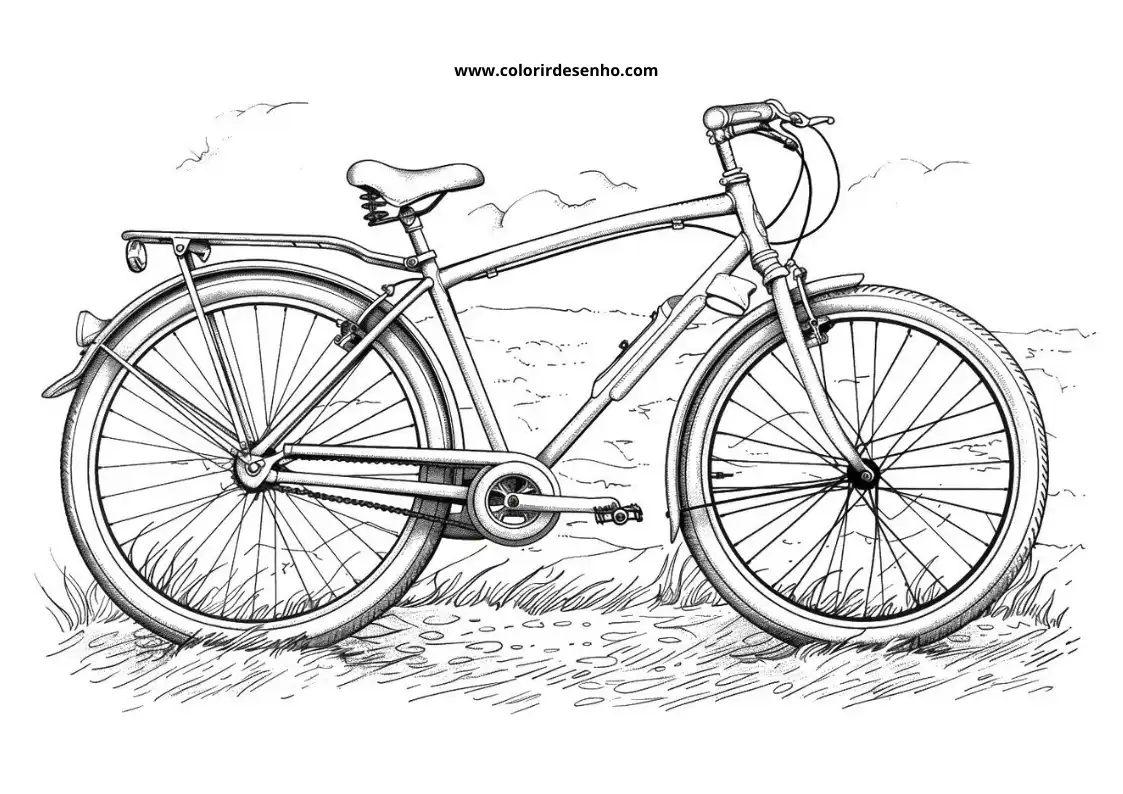 Bicycle Coloring Pages 29