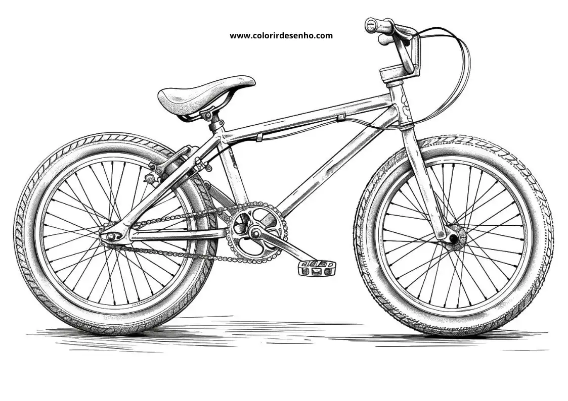 Bicycle Coloring Pages 30