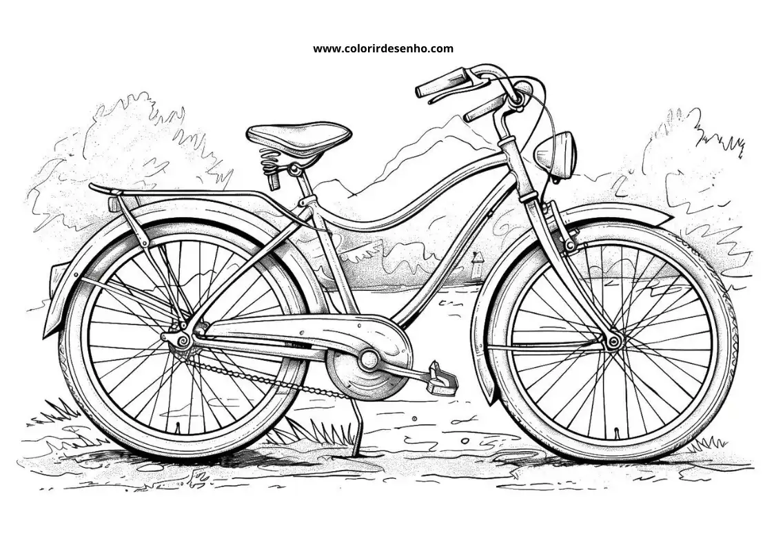 Bicycle Coloring Pages 31