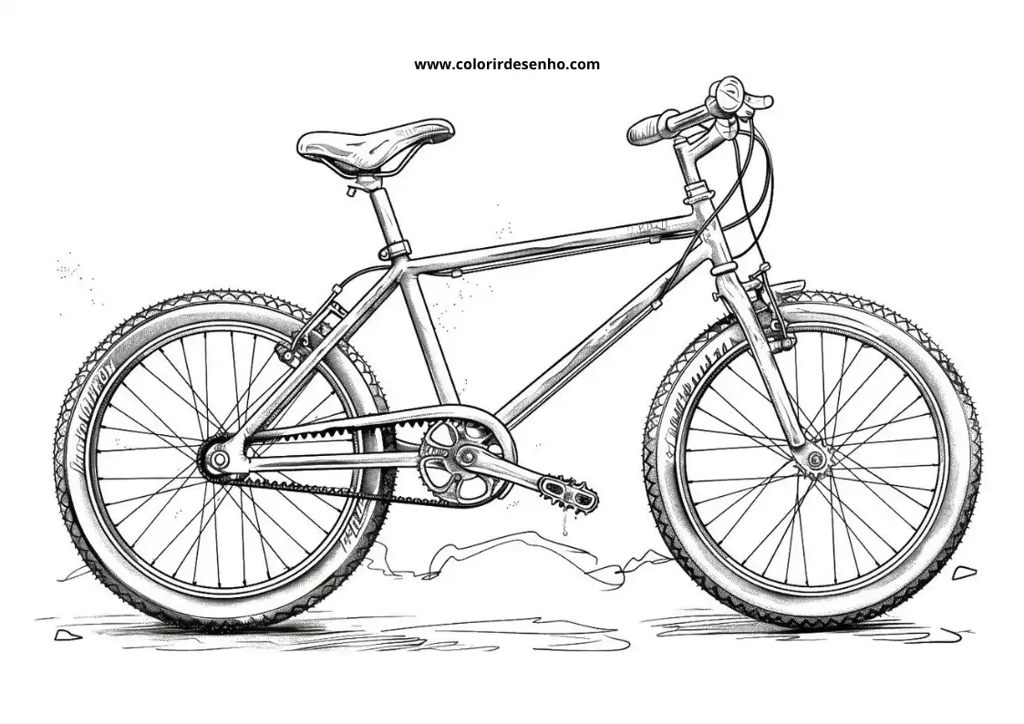 Bicycle Coloring Pages 33