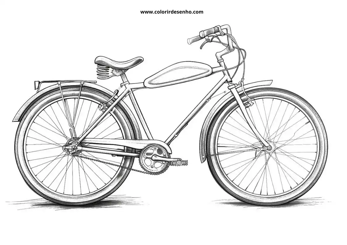 Bicycle Coloring Pages 34