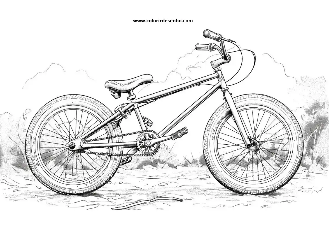 Bicycle Coloring Pages 35