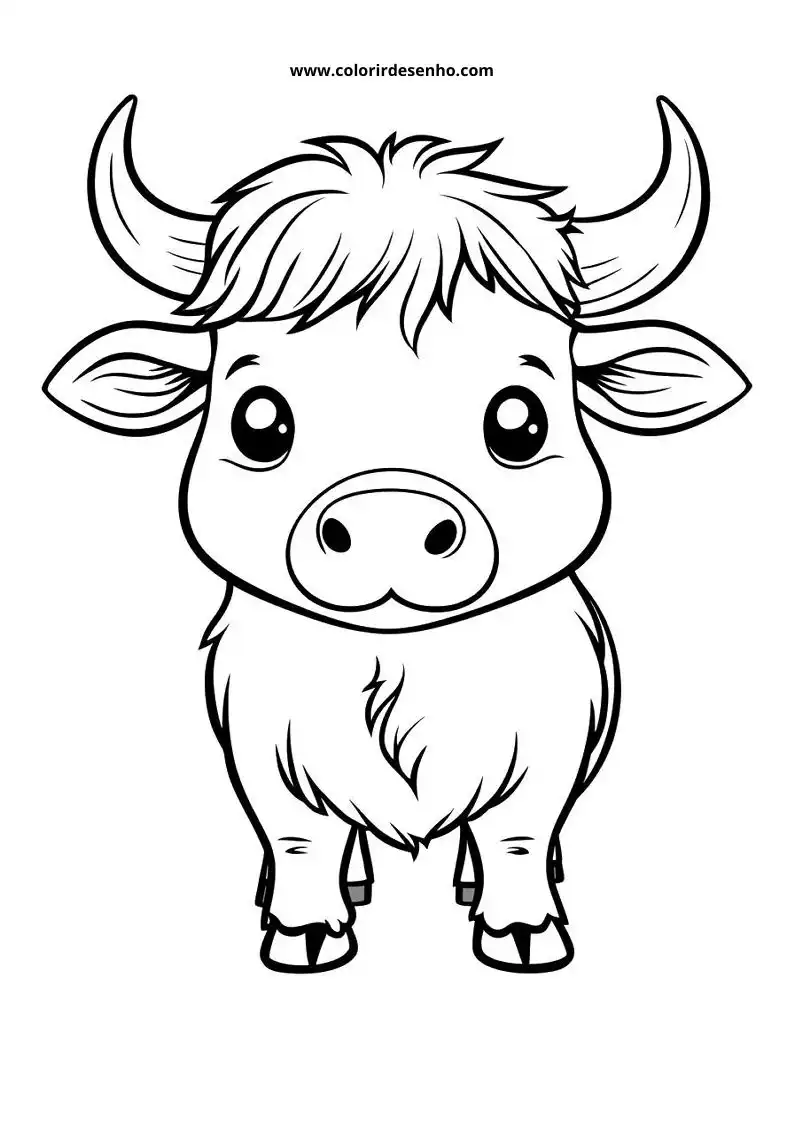 Bull Coloring Pages 30