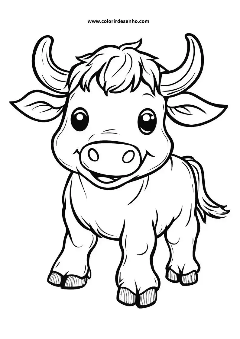 Bull Coloring Pages 31