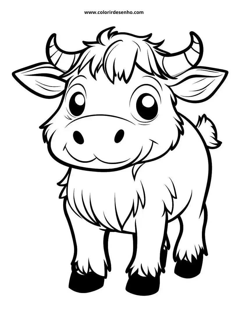 Bull Coloring Pages 41