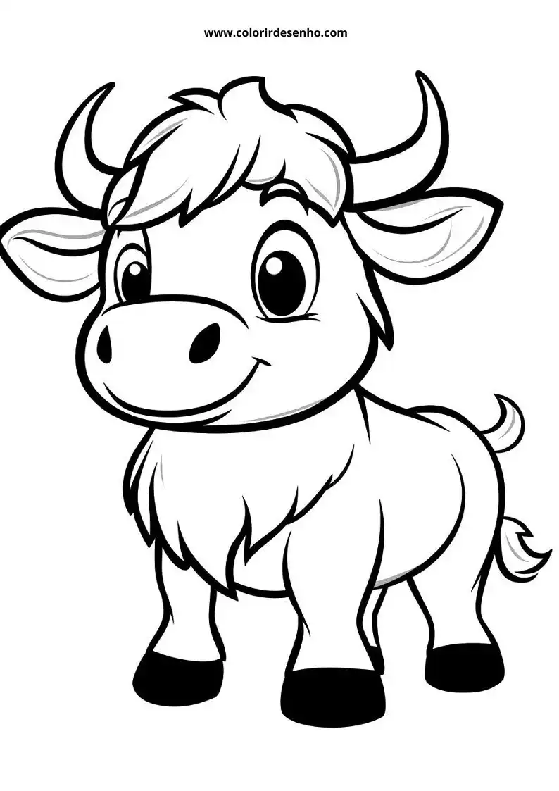 Bull Coloring Pages 57