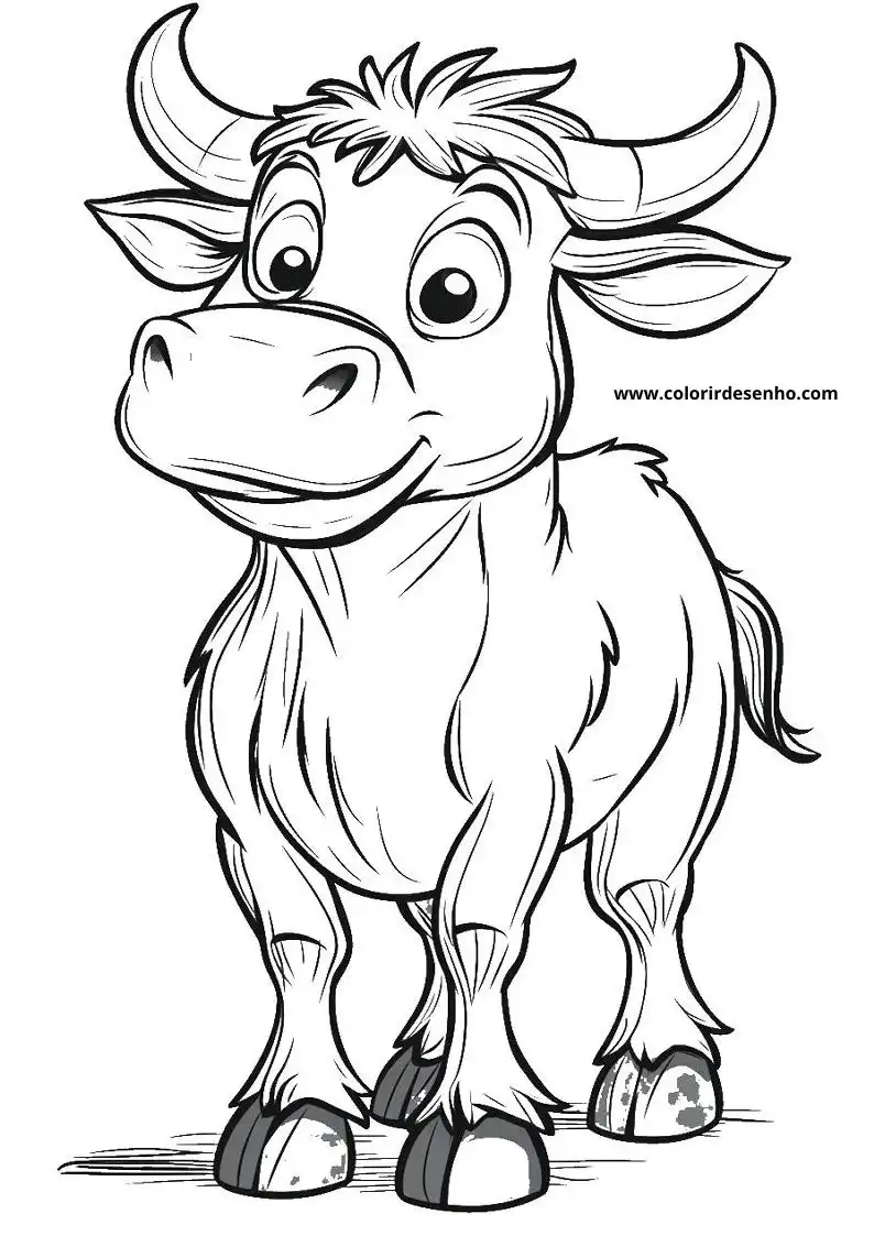 Bull Coloring Pages 59