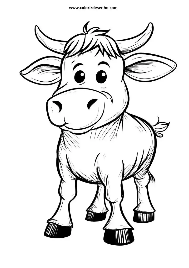 Bull Coloring Pages 63