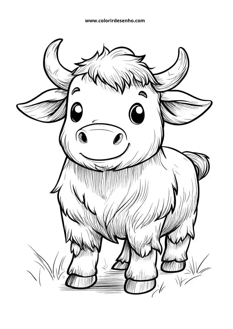 Bull Coloring Pages 64