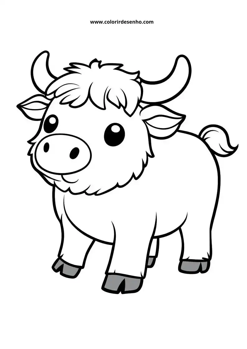 Bull Coloring Pages 74