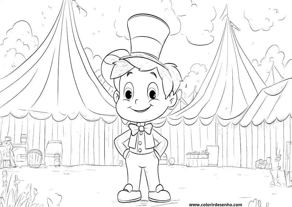 Circus Coloring Pages 28