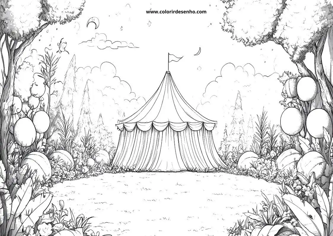 Circus Coloring Pages 35