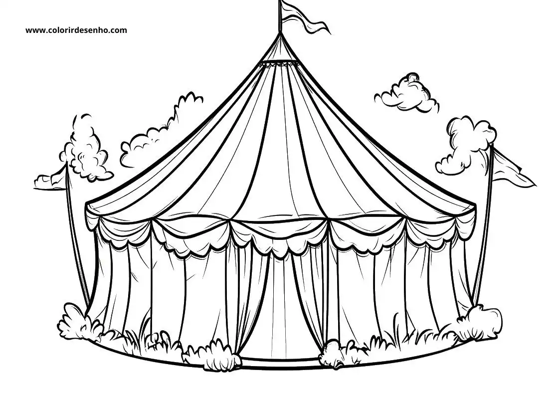 Circus Coloring Pages 36