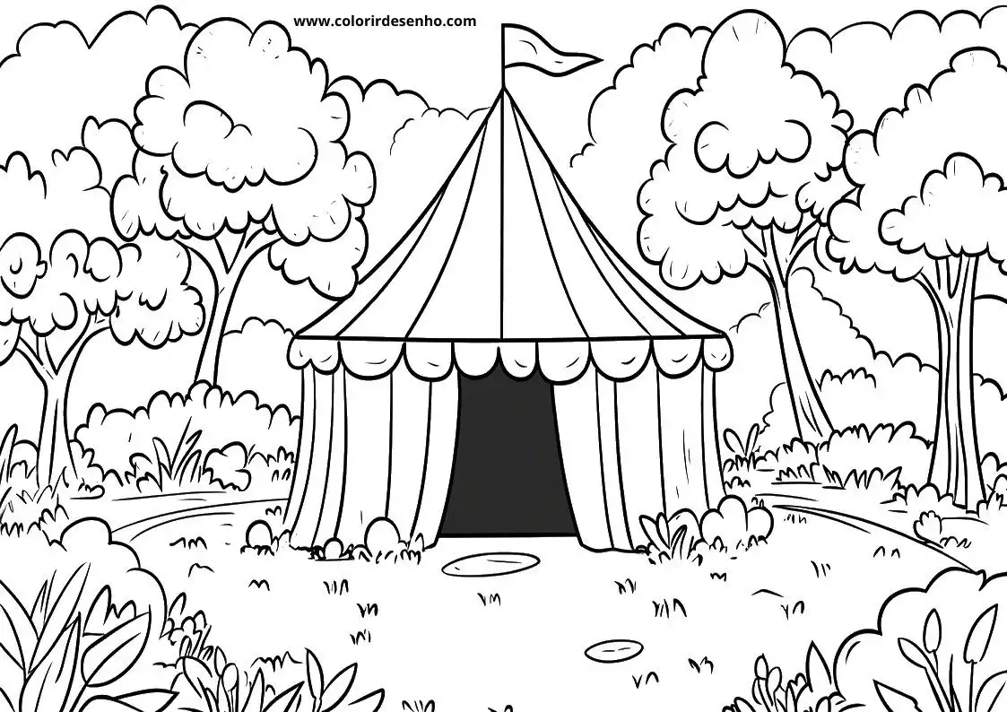 Circus Coloring Pages 39