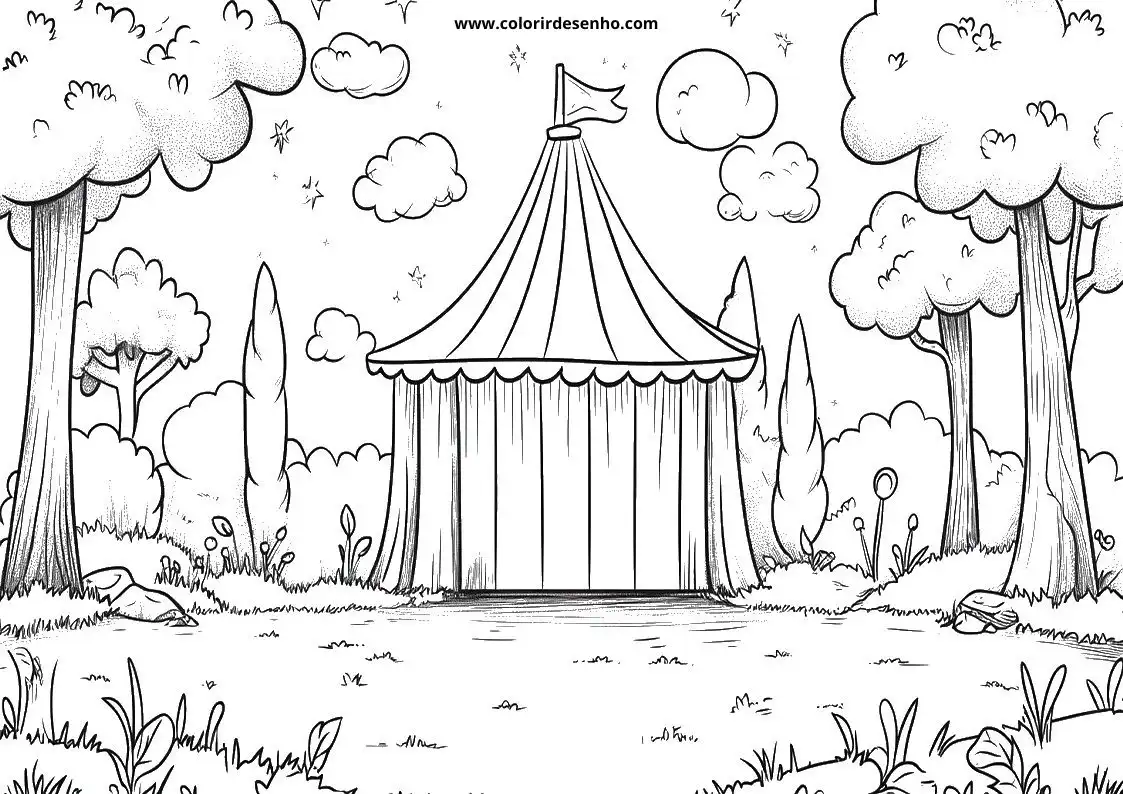 Circus Coloring Pages 42