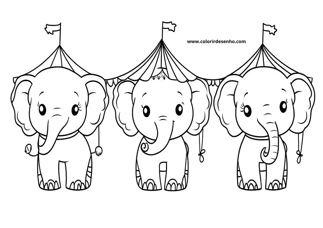 Printable Circus Coloring Pages 108