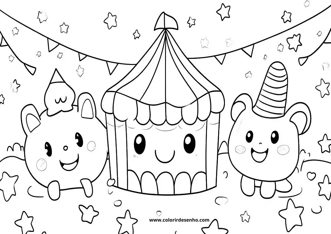 Printable Circus Coloring Pages 82