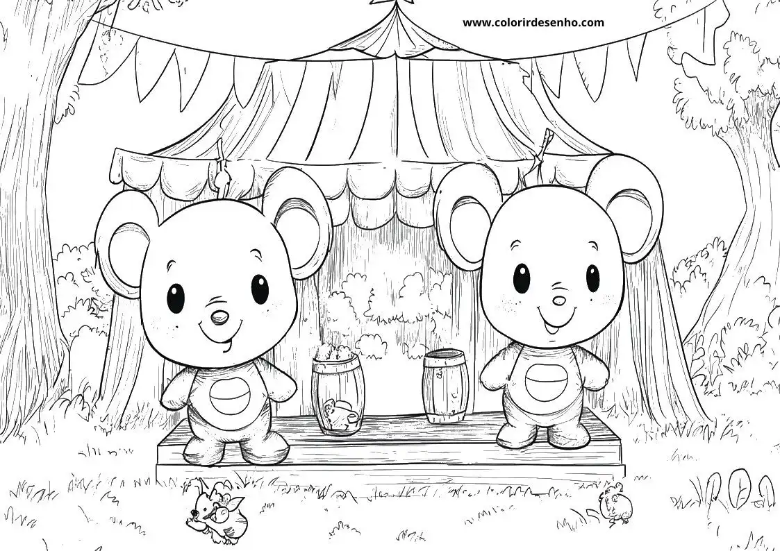 Printable Circus Coloring Pages 90