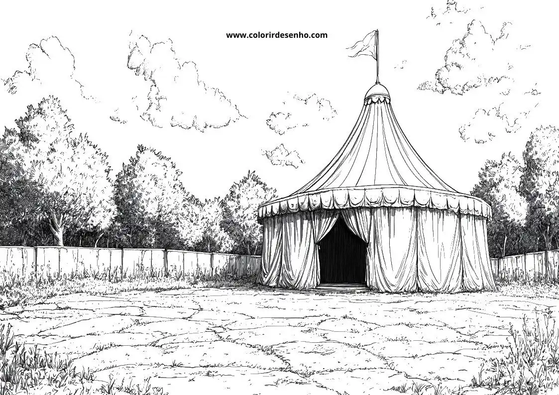 Circus Coloring Sheets 133