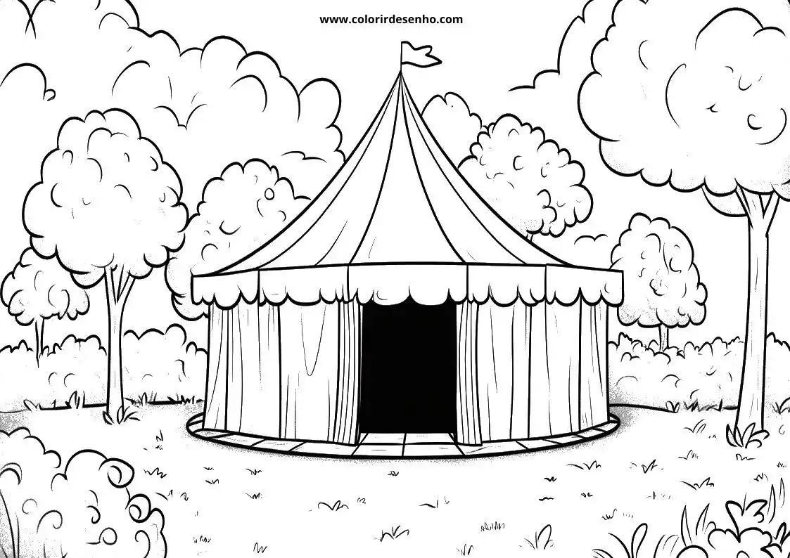 Circus Coloring Sheets 167