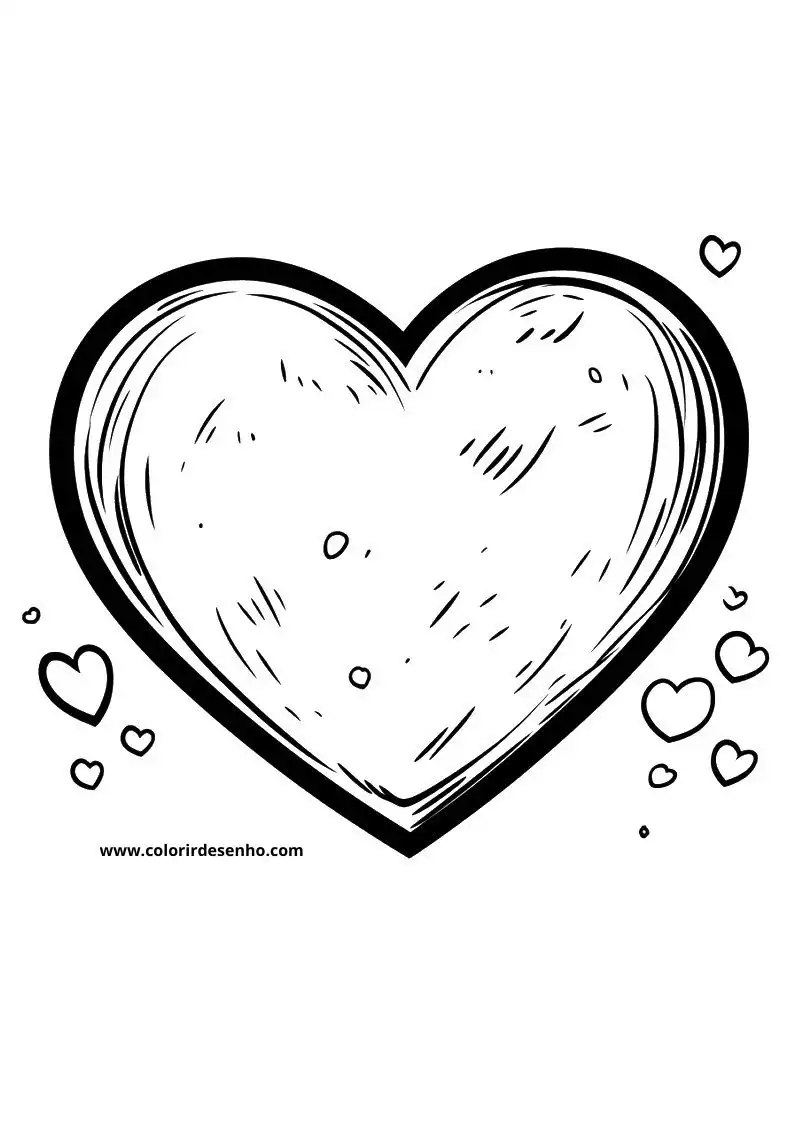 Heart Coloring Pages 18