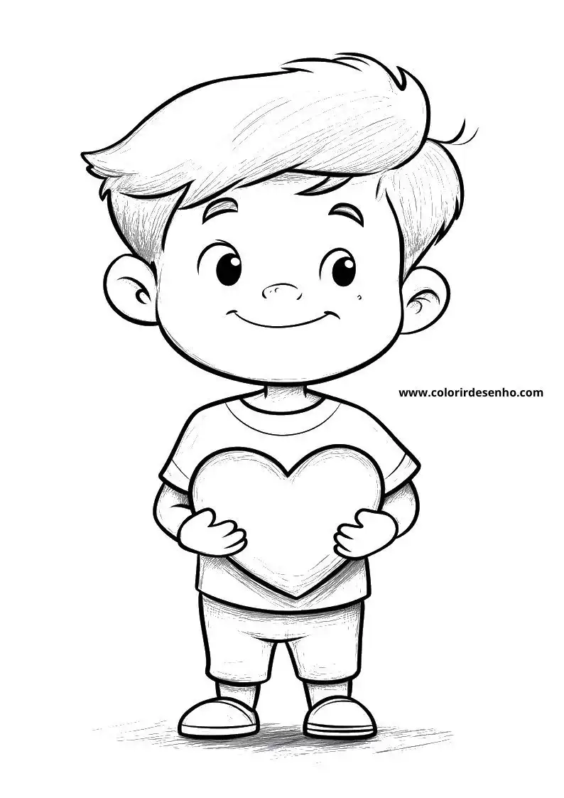 Printable Heart Coloring Pages 100