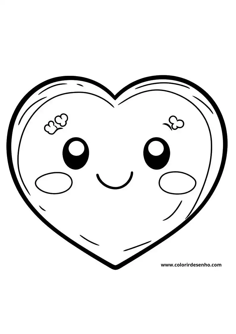 Printable Heart Coloring Pages 107