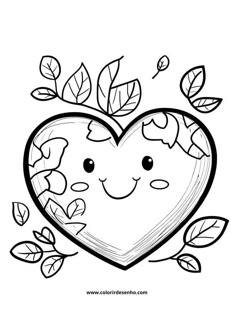 Printable Heart Coloring Pages 75