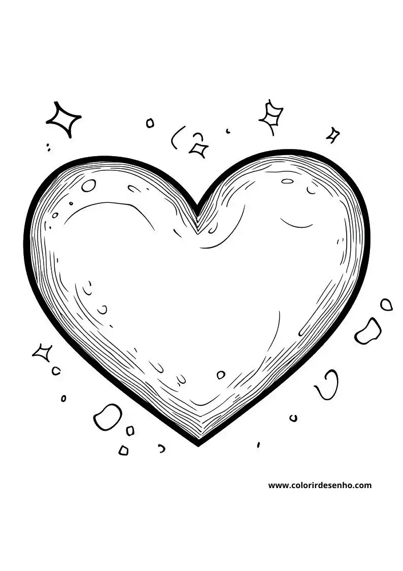 Heart Coloring Sheets 148