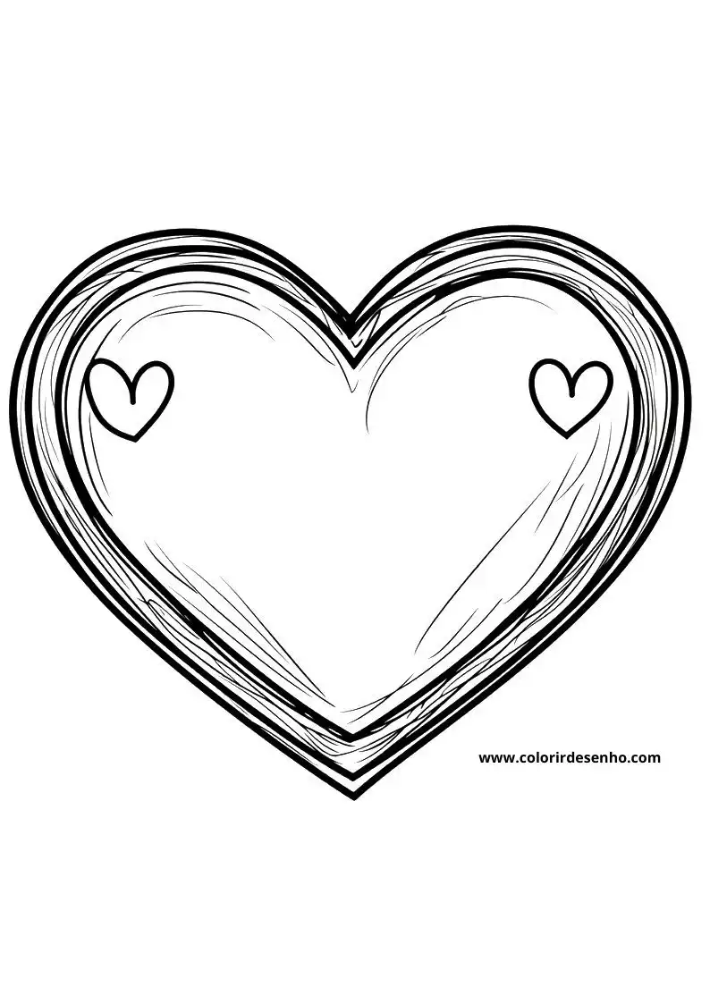 Heart Coloring Sheets 157