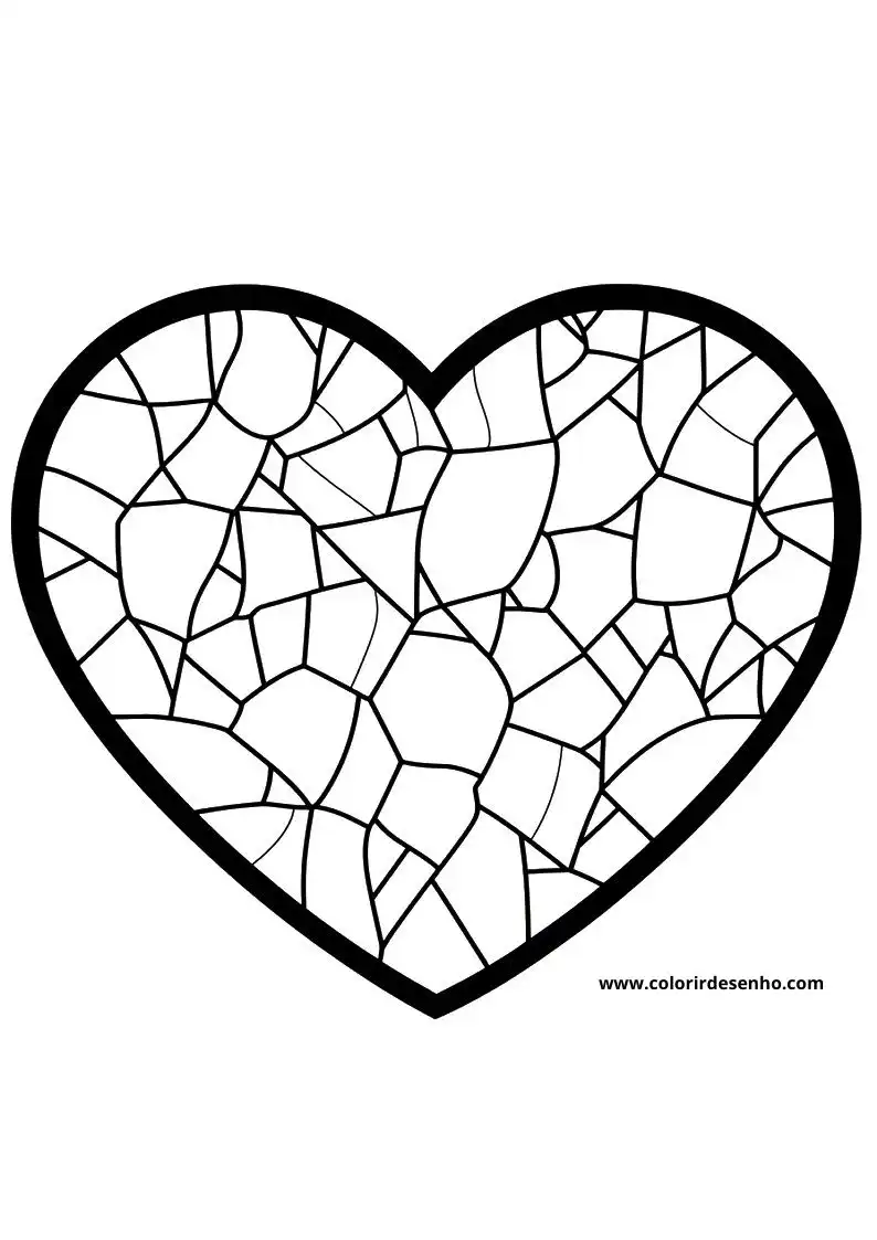 Heart Coloring Sheets 163