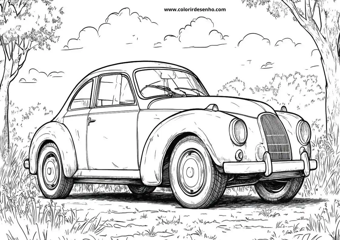 Car To Color 10