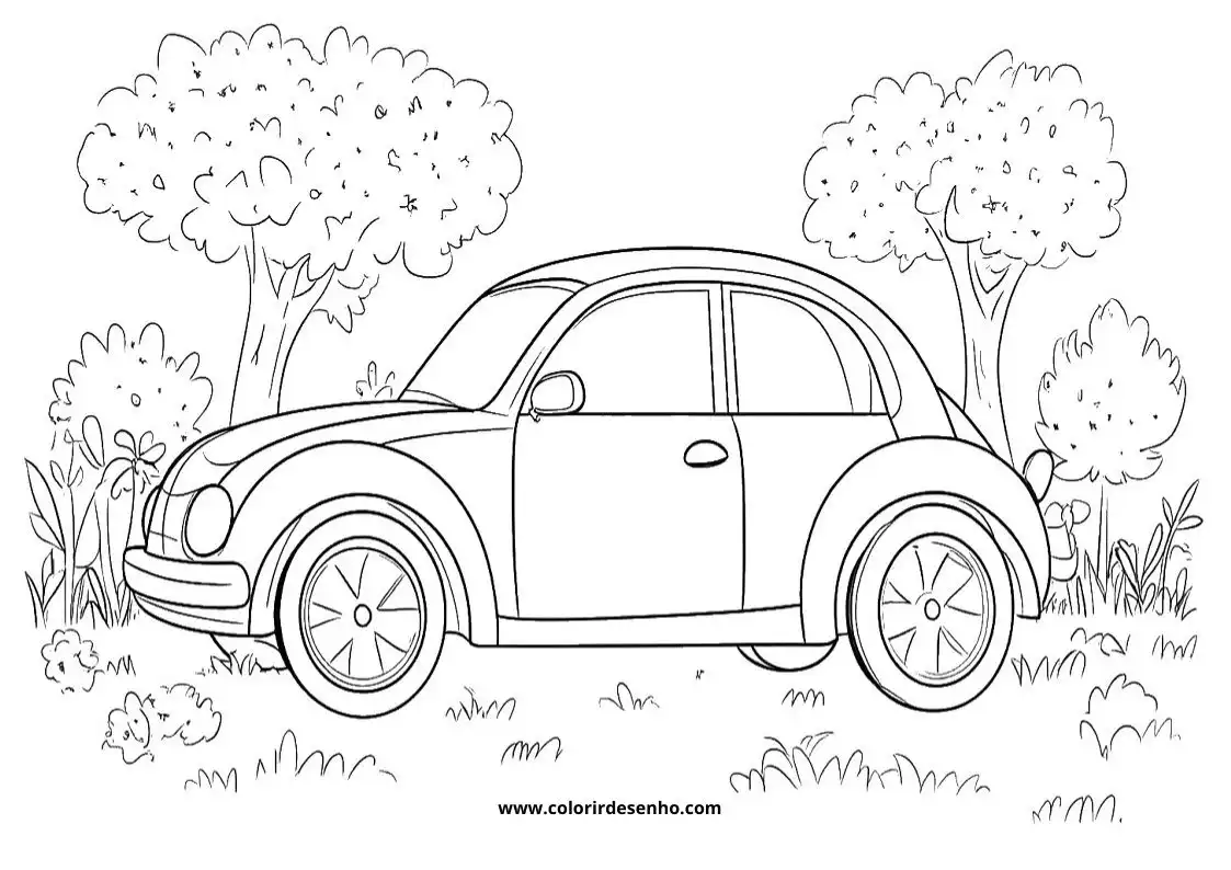 Car To Color 19