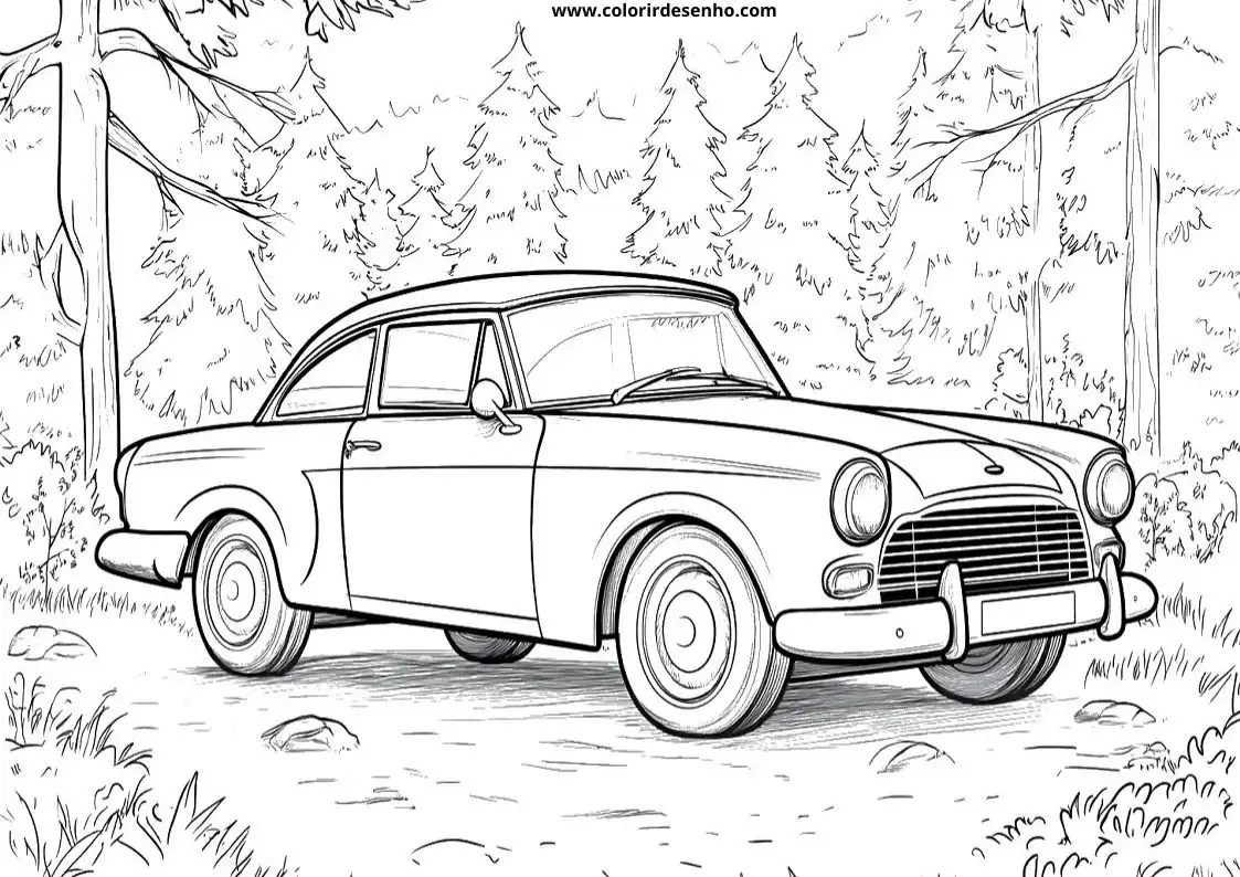 Car To Color 25